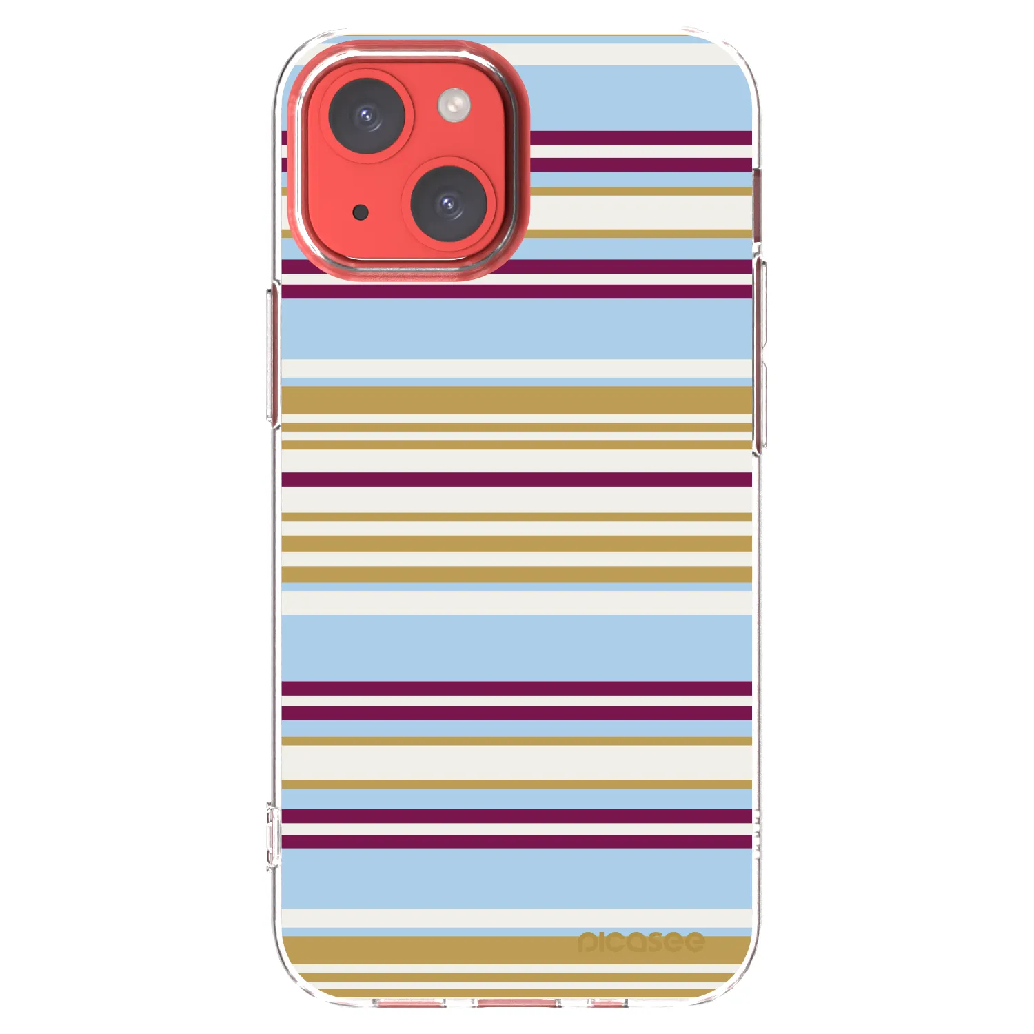 Picasee husă transparentă din silicon pentru Apple iPhone 13 mini - Souvenir