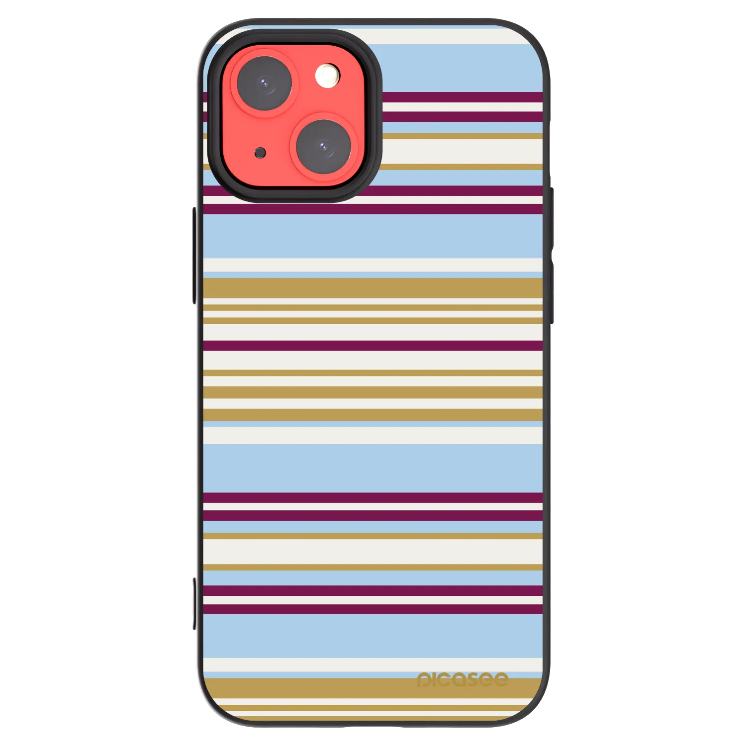 Picasee husă neagră din silicon pentru Apple iPhone 13 mini - Souvenir