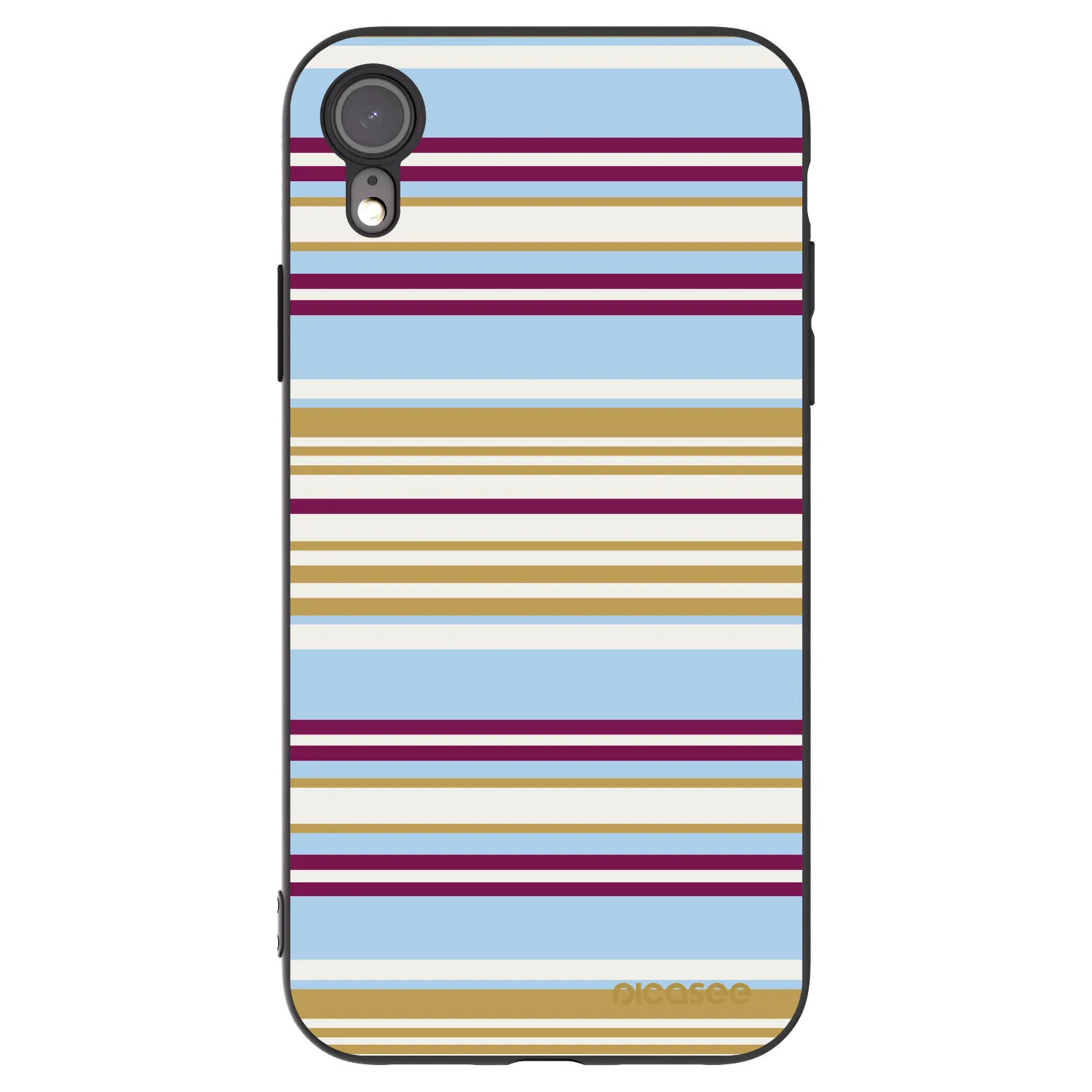 Picasee husă neagră din silicon pentru Apple iPhone XR - Souvenir