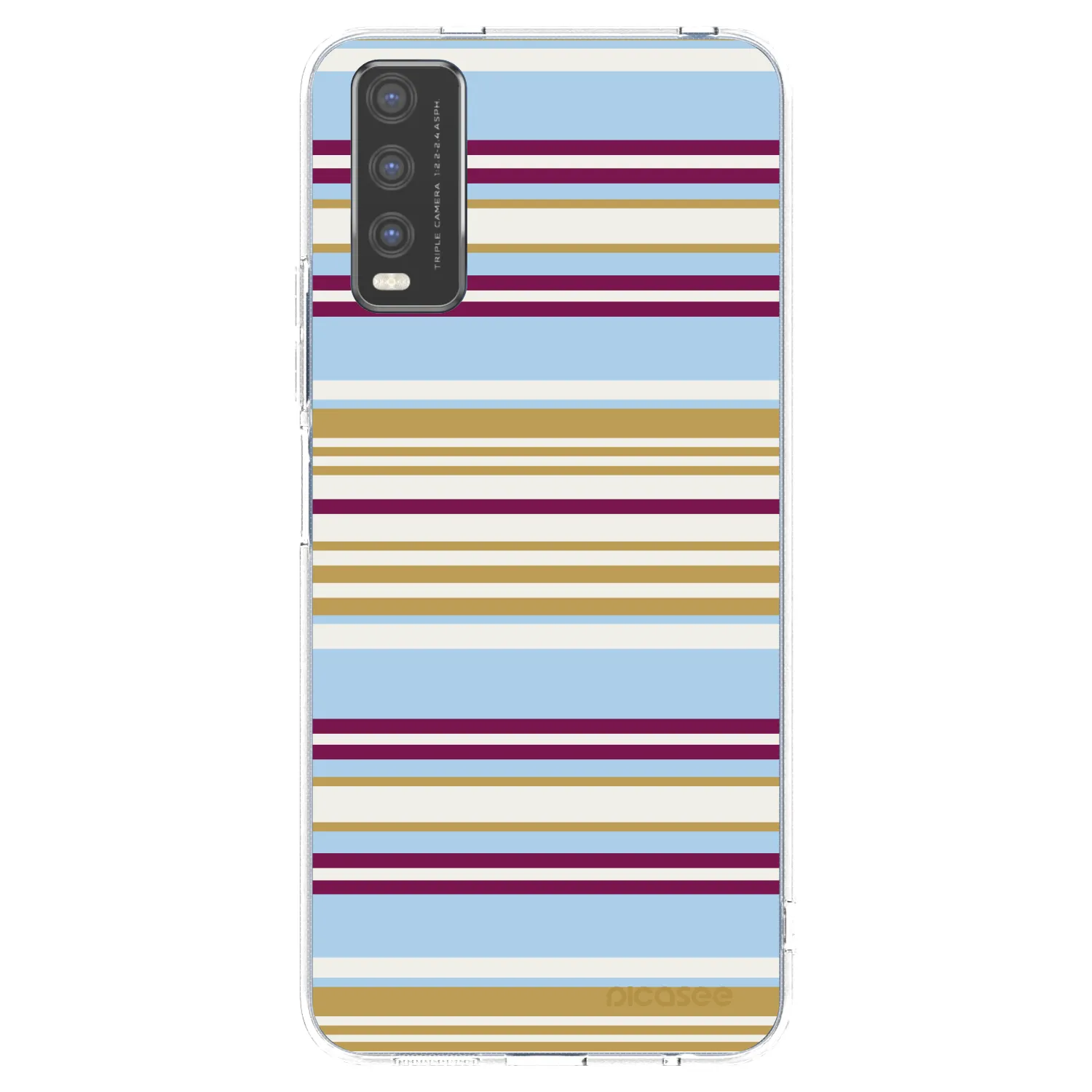 Picasee husă transparentă din silicon pentru Vivo Y20s - Souvenir