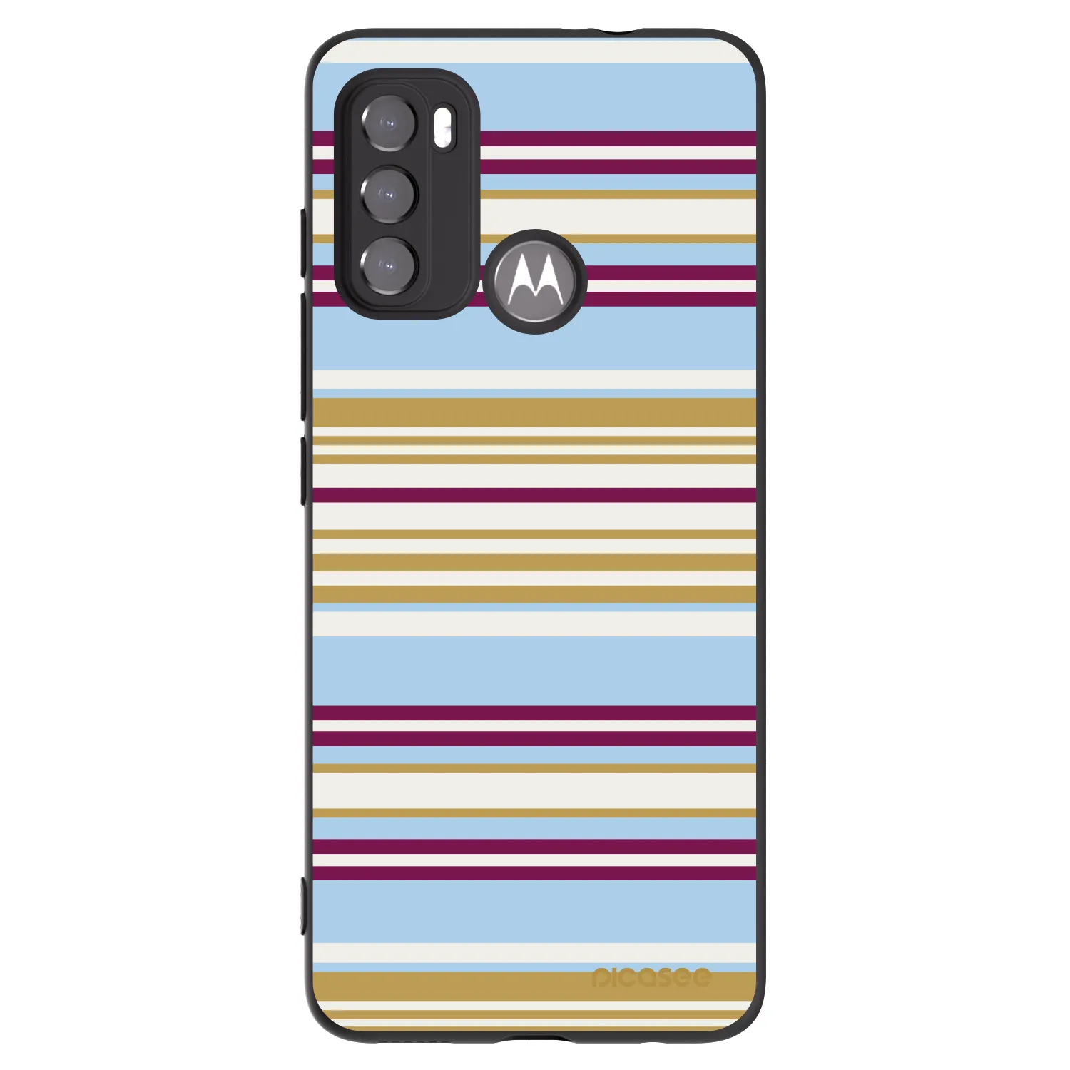 Picasee husă neagră din silicon pentru Motorola Moto G60 - Souvenir