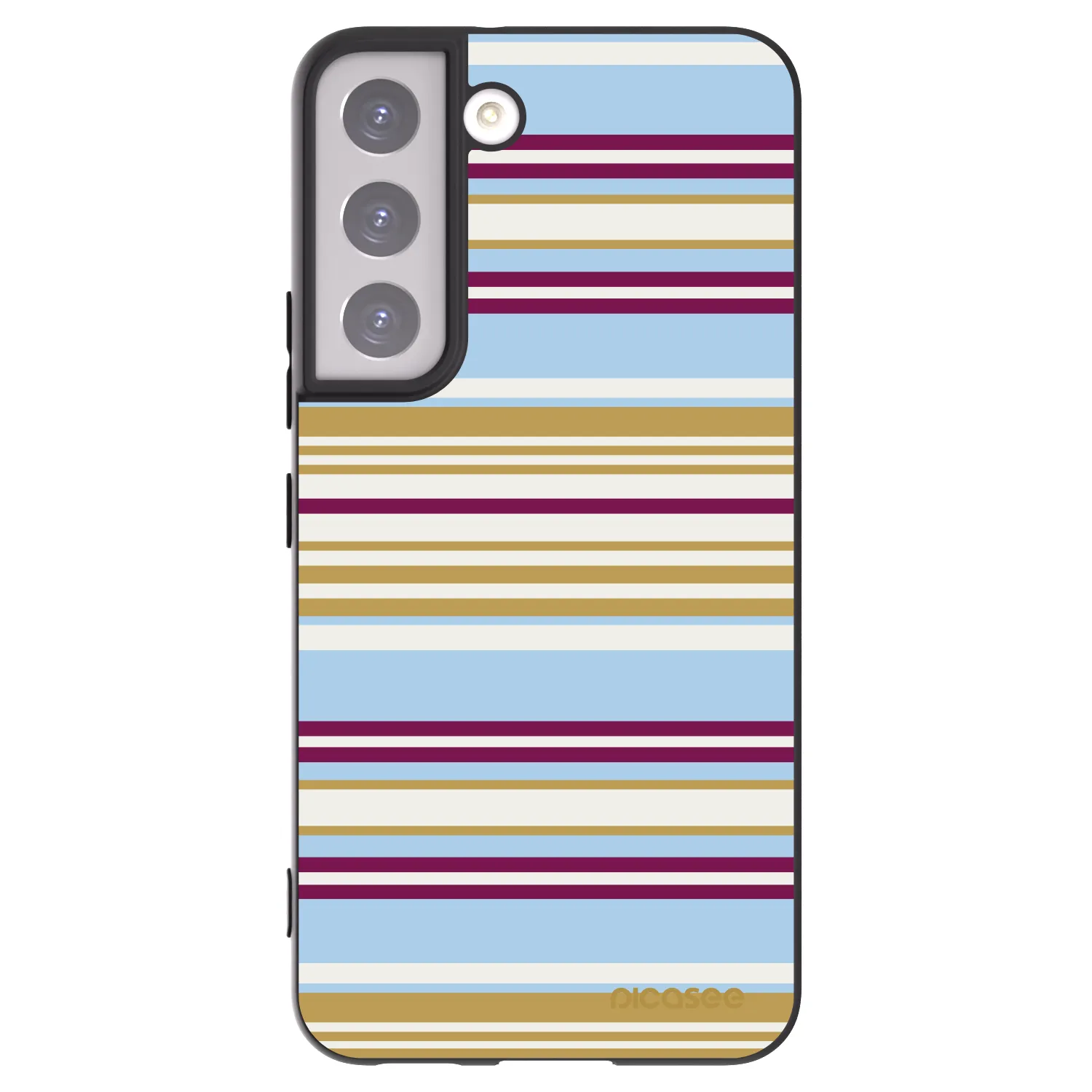 Picasee husă neagră din silicon pentru Samsung Galaxy S22 5G - Souvenir