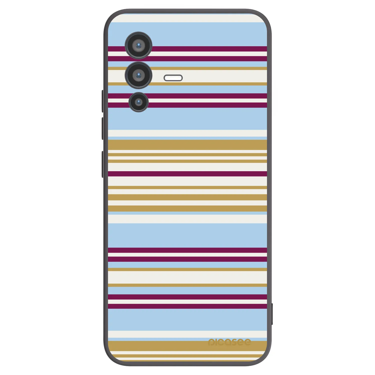 Picasee husă neagră din silicon pentru Vivo V23 5G - Souvenir