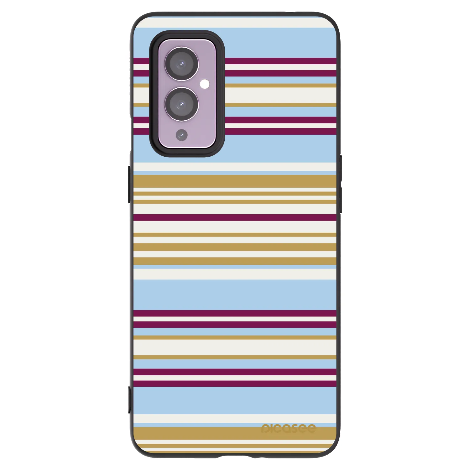 Picasee husă neagră din silicon pentru OnePlus 9 - Souvenir