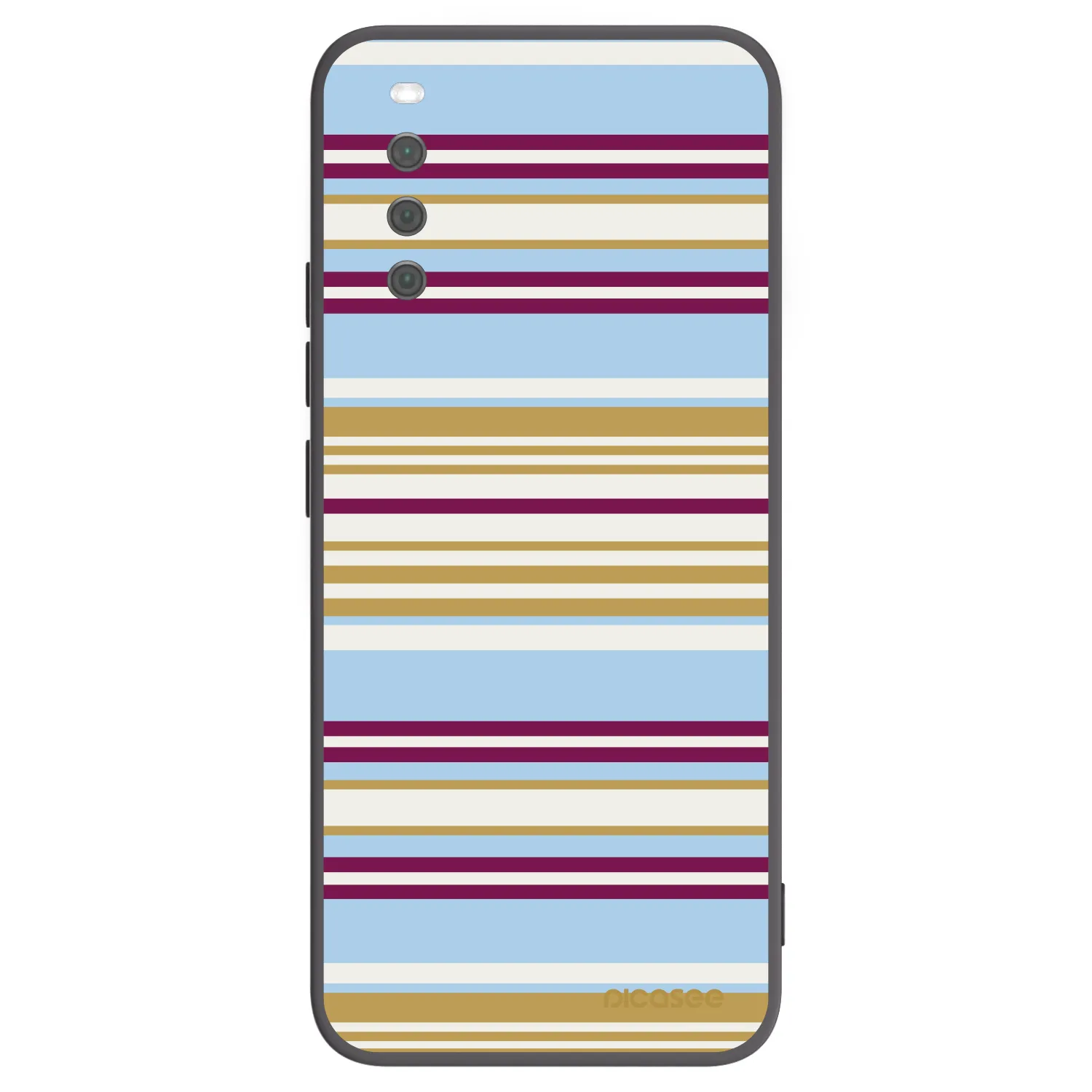 Picasee husă neagră din silicon pentru Sony Xperia 10 III - Souvenir