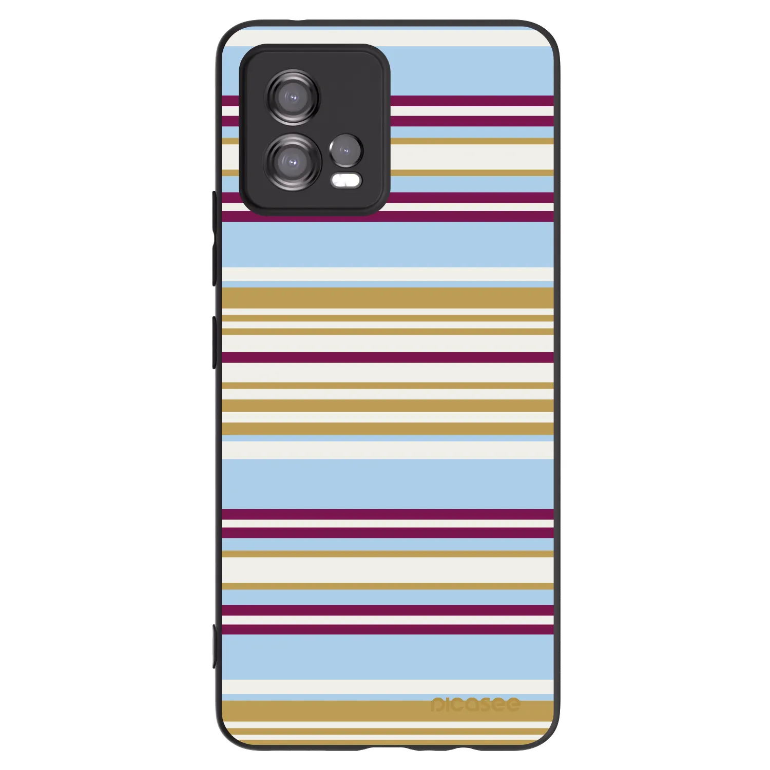 Picasee husă neagră din silicon pentru Motorola Moto G72 - Souvenir