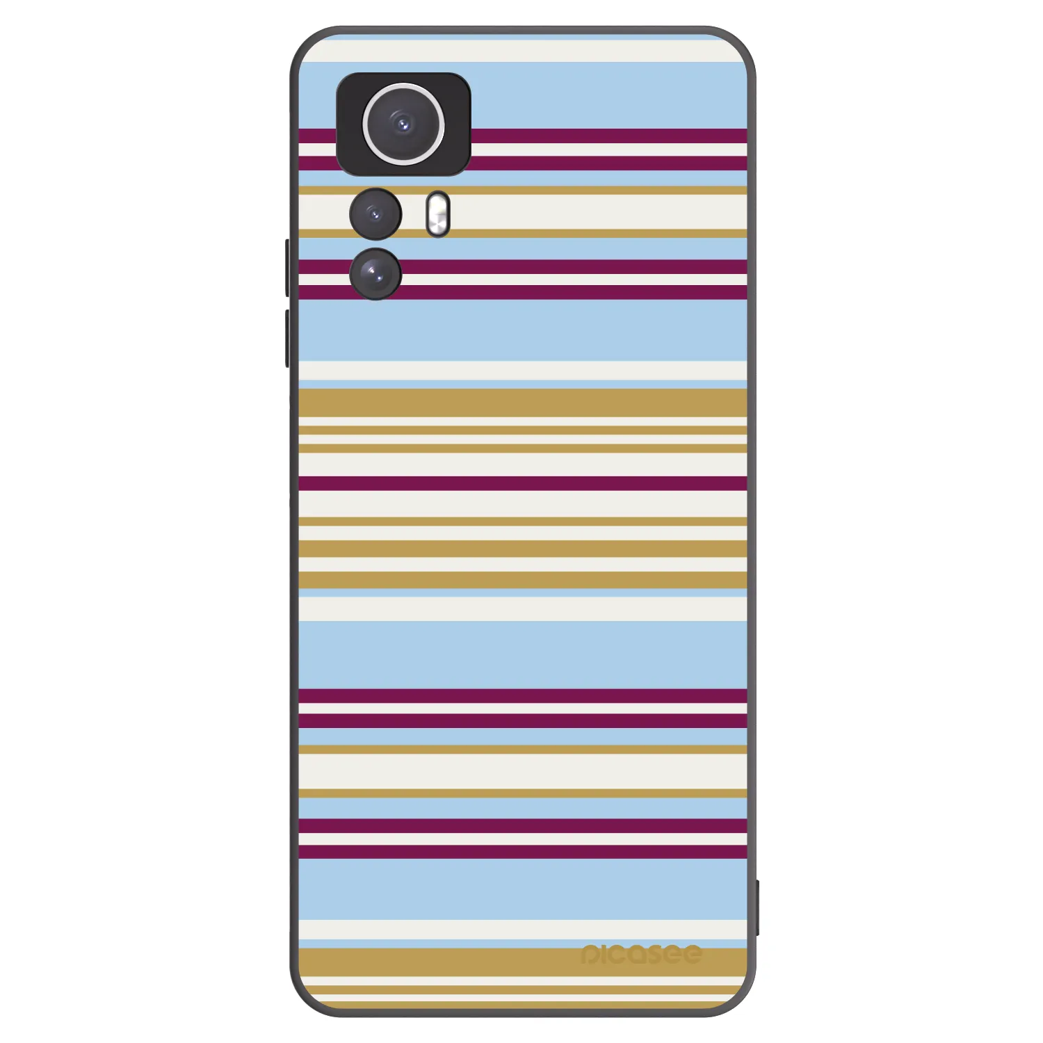 Picasee husă neagră din silicon pentru Xiaomi Redmi Note 12S - Souvenir