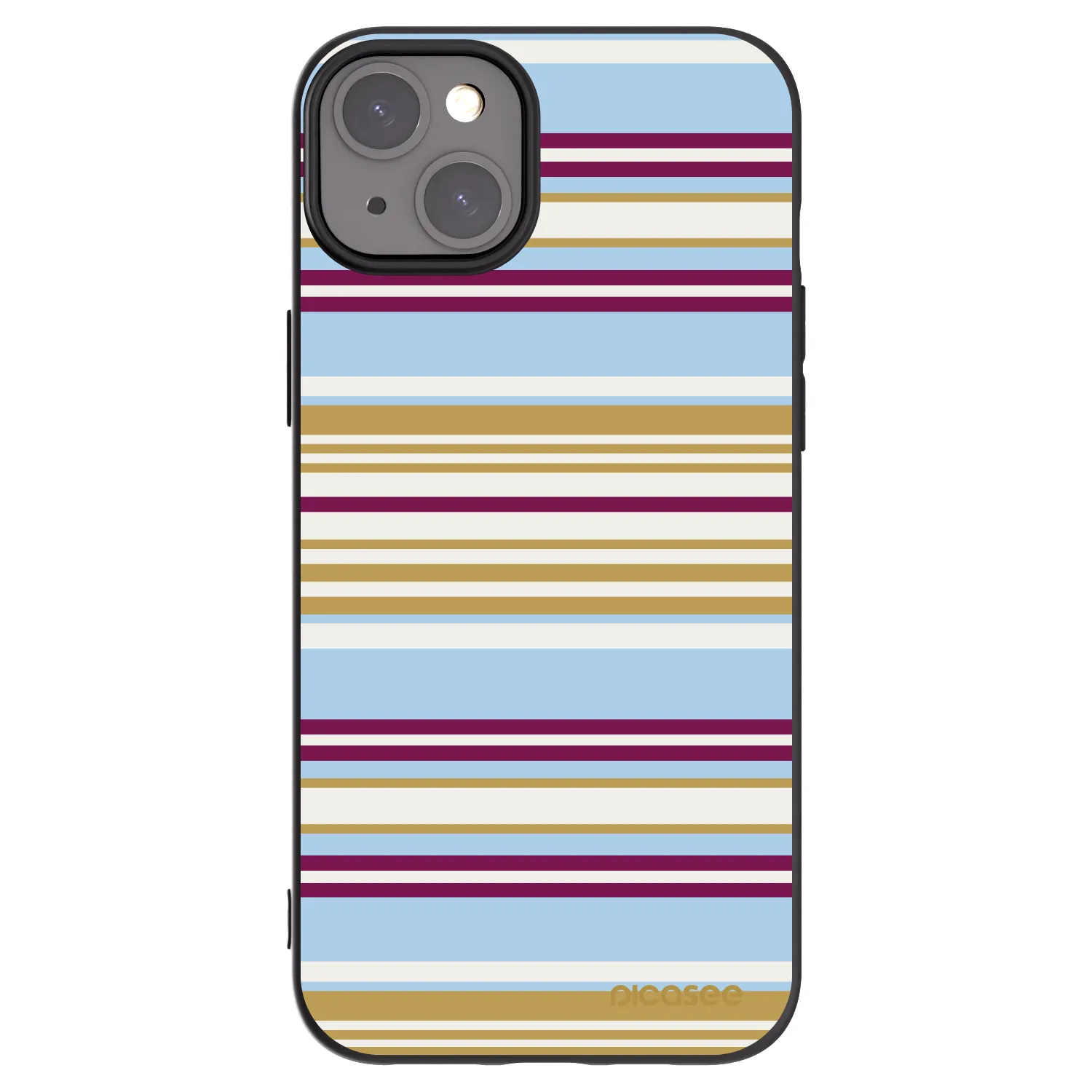 Picasee husă neagră din silicon pentru Apple iPhone 15 Plus - Souvenir