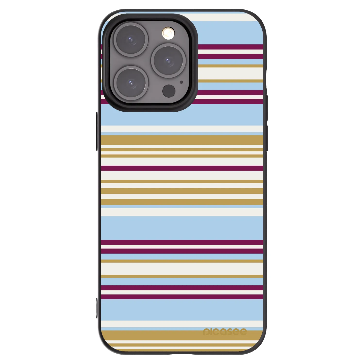 Picasee husă neagră din silicon pentru Apple iPhone 15 Pro Max - Souvenir