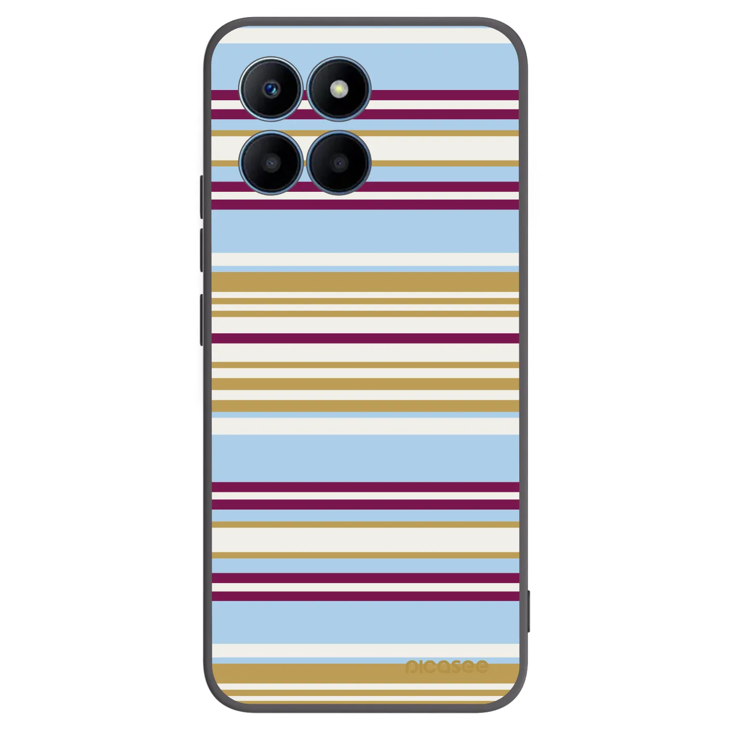 Picasee husă neagră din silicon pentru Honor 70 Lite - Souvenir