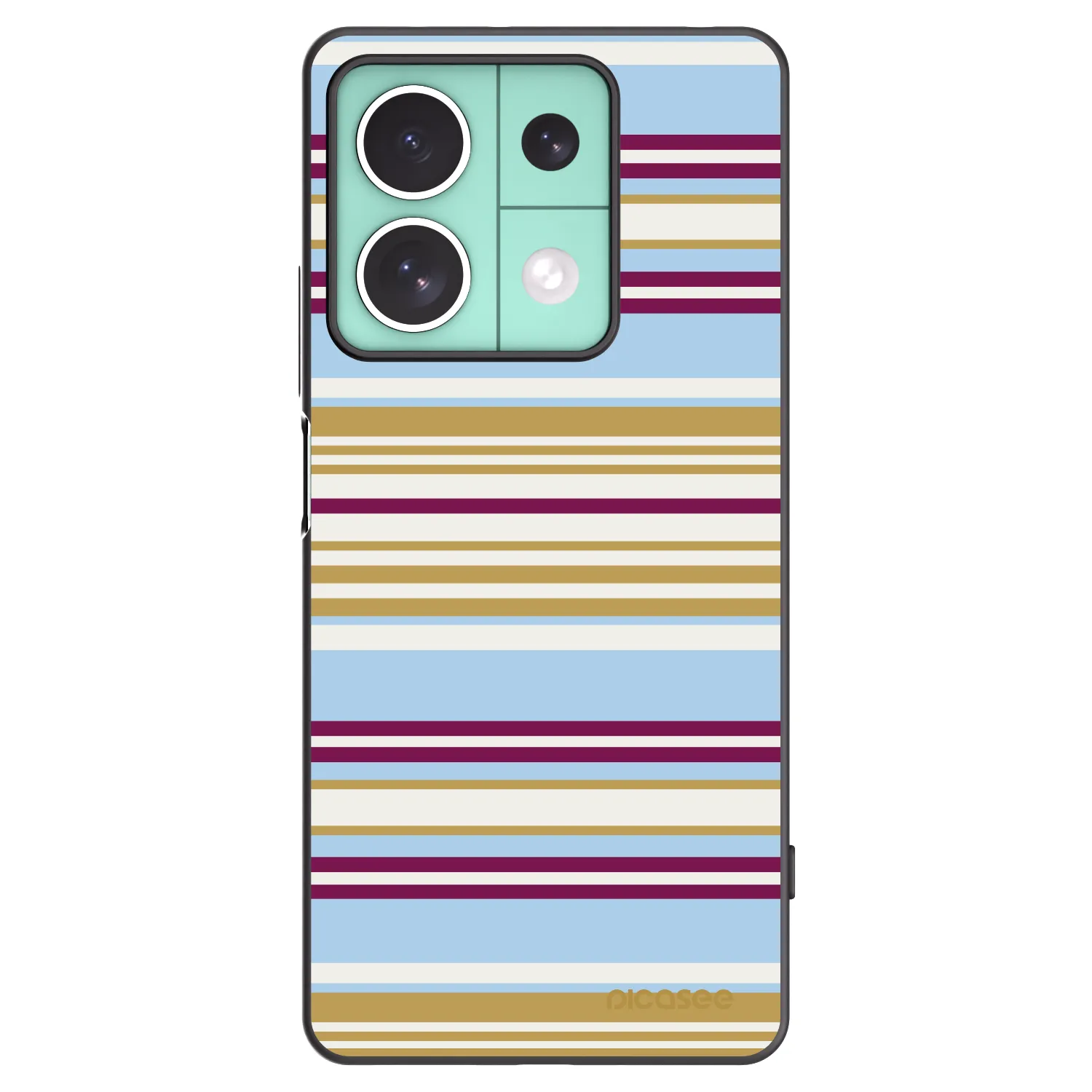 Picasee husă neagră din silicon pentru Xiaomi Redmi Note 13 5G - Souvenir