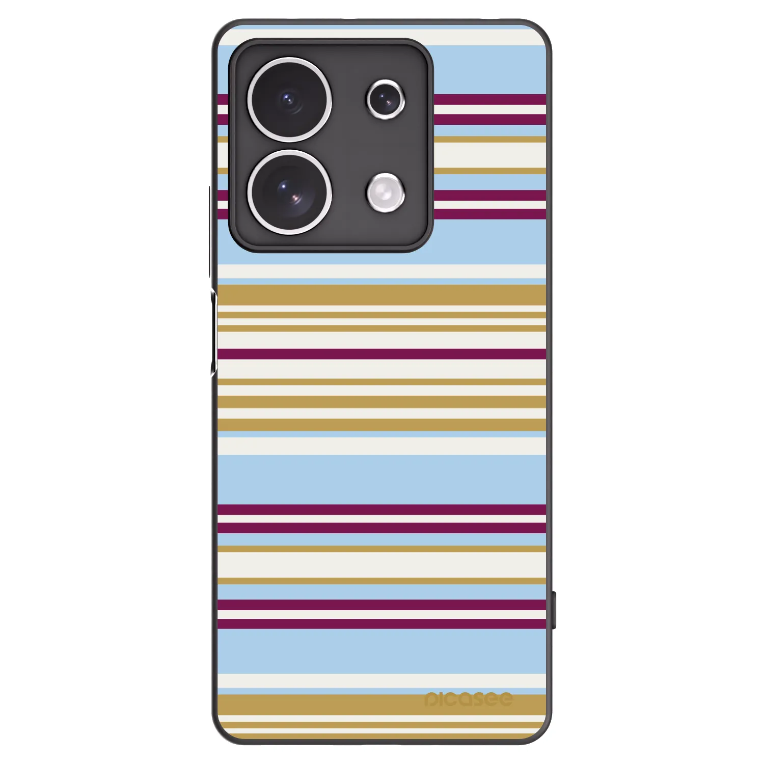 Picasee husă neagră din silicon pentru Xiaomi Redmi Note 13 4G - Souvenir