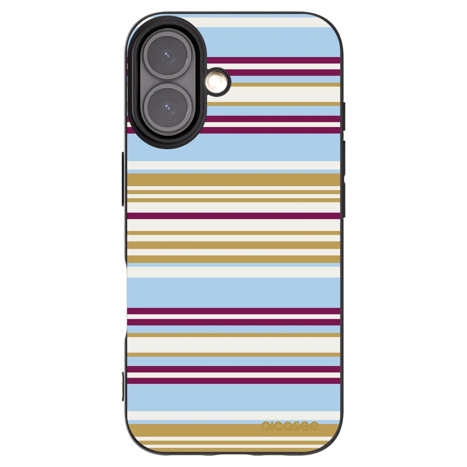 Picasee husă neagră din silicon pentru Apple iPhone 16 - Souvenir