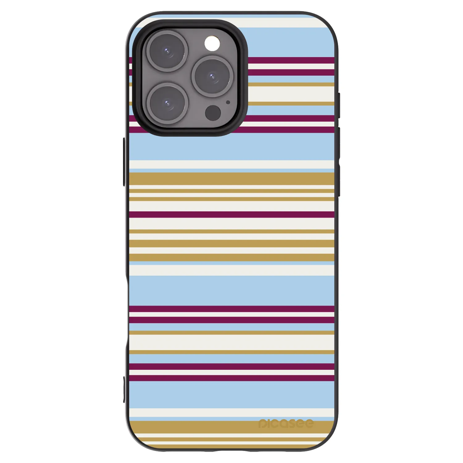 Picasee husă neagră din silicon pentru Apple iPhone 16 Pro Max - Souvenir