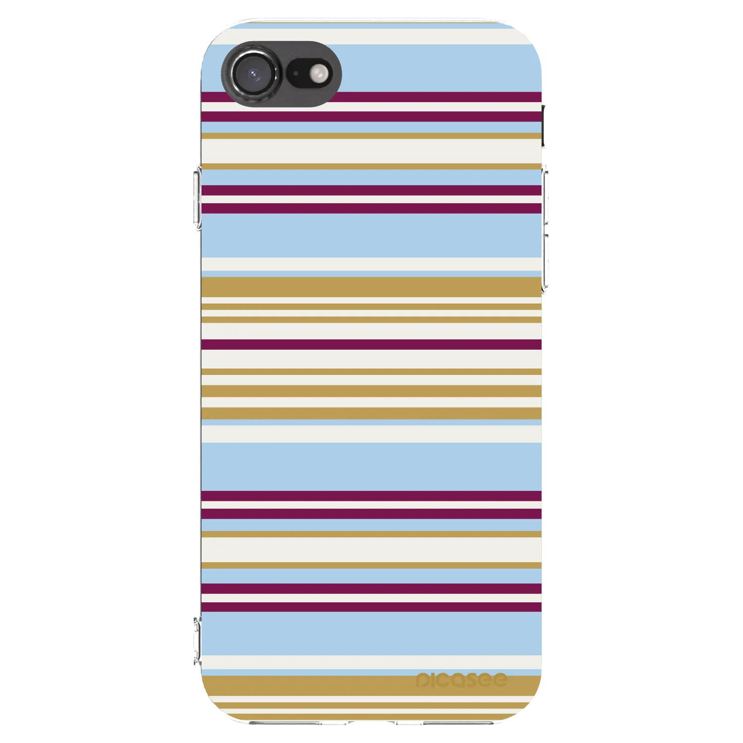 Picasee husă transparentă din silicon pentru Apple iPhone 7 - Souvenir