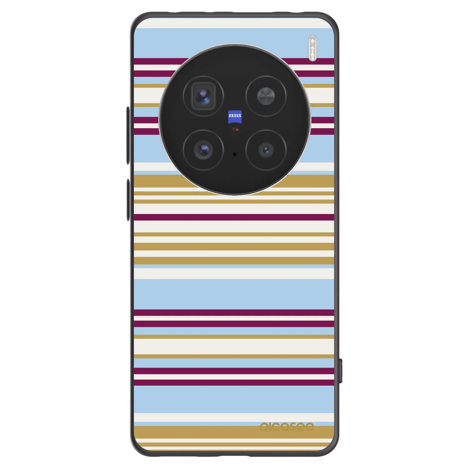 Picasee husă neagră din silicon pentru Vivo X200 Pro - Souvenir