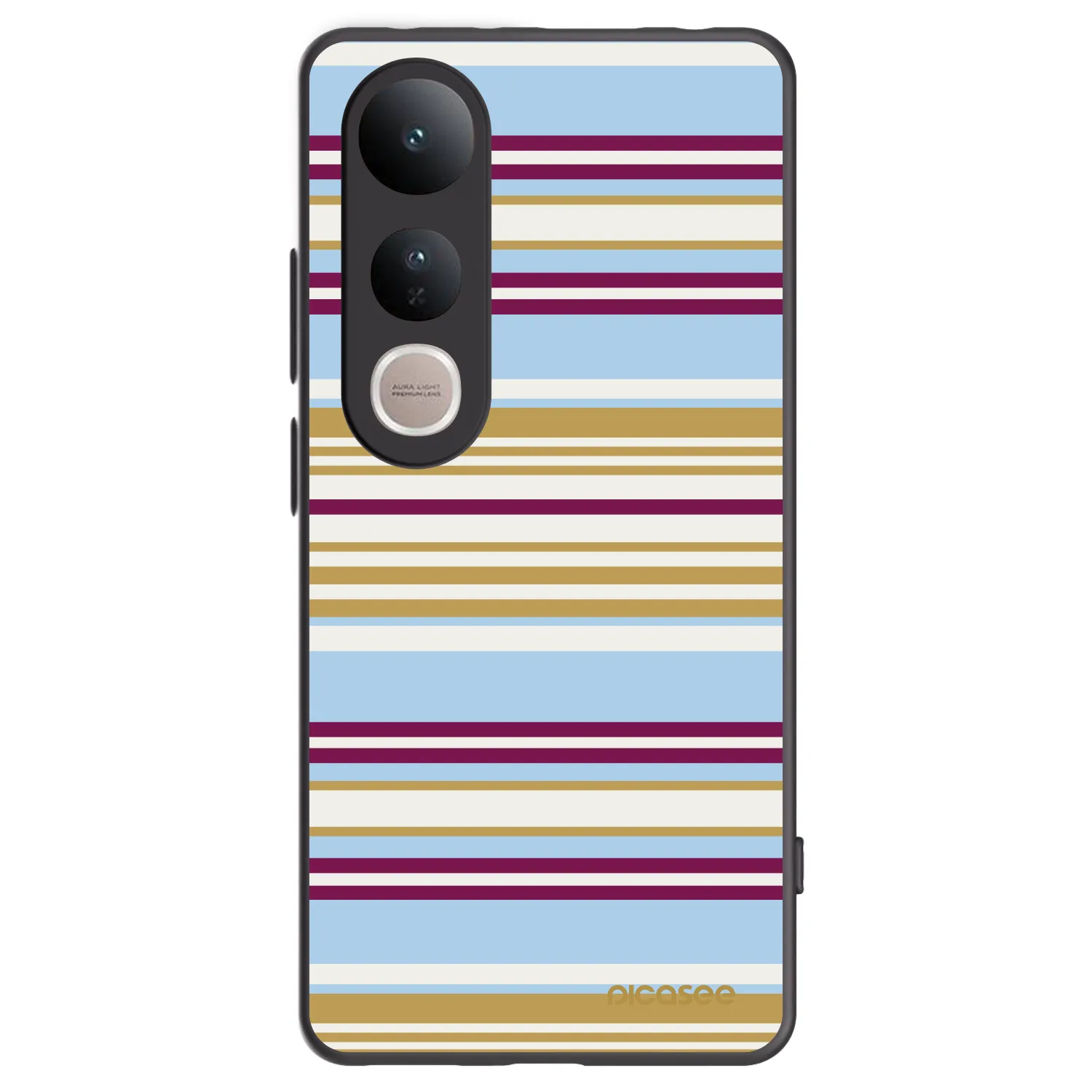 Picasee husă neagră din silicon pentru Vivo V50 Lite 5G - Souvenir