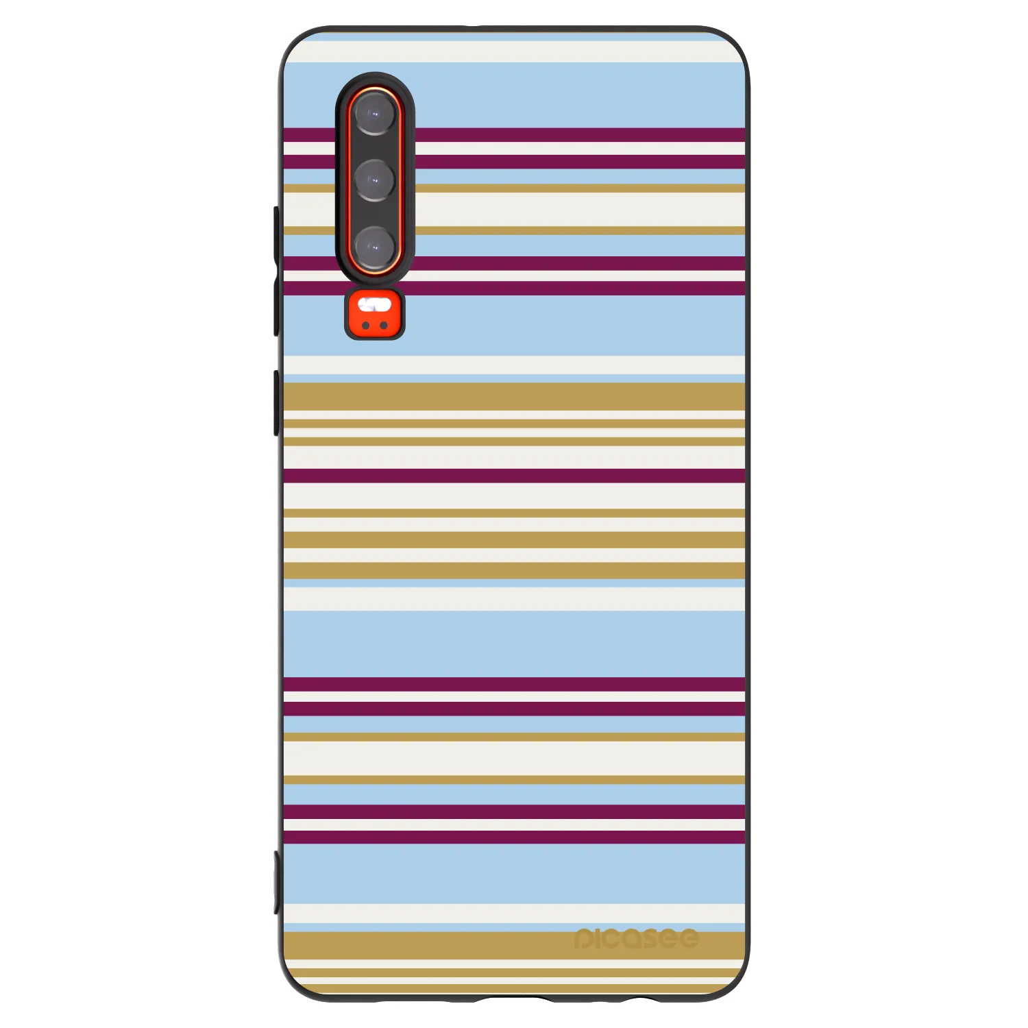 Picasee husă neagră din silicon pentru Huawei P30 - Souvenir