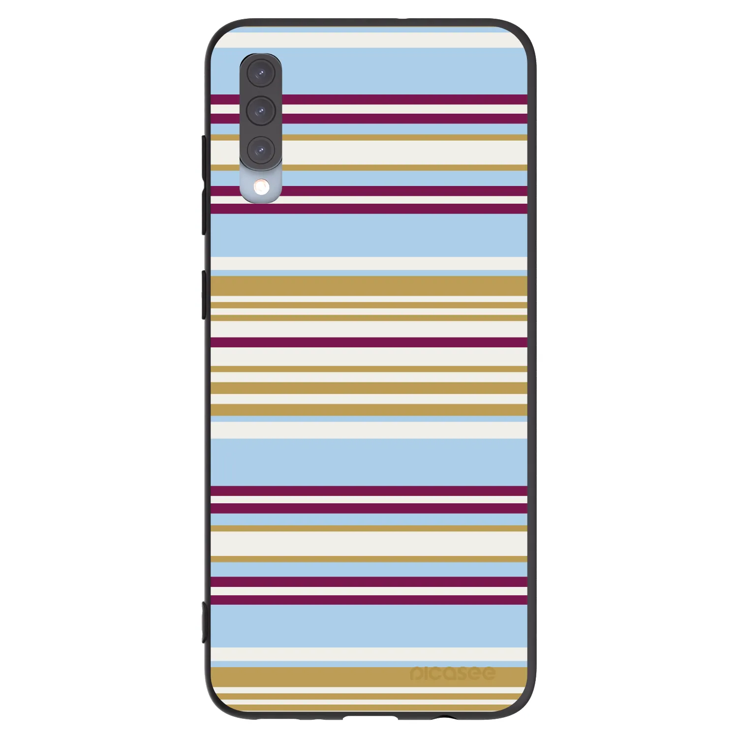 Picasee husă neagră din silicon pentru Samsung Galaxy A70 A705F - Souvenir