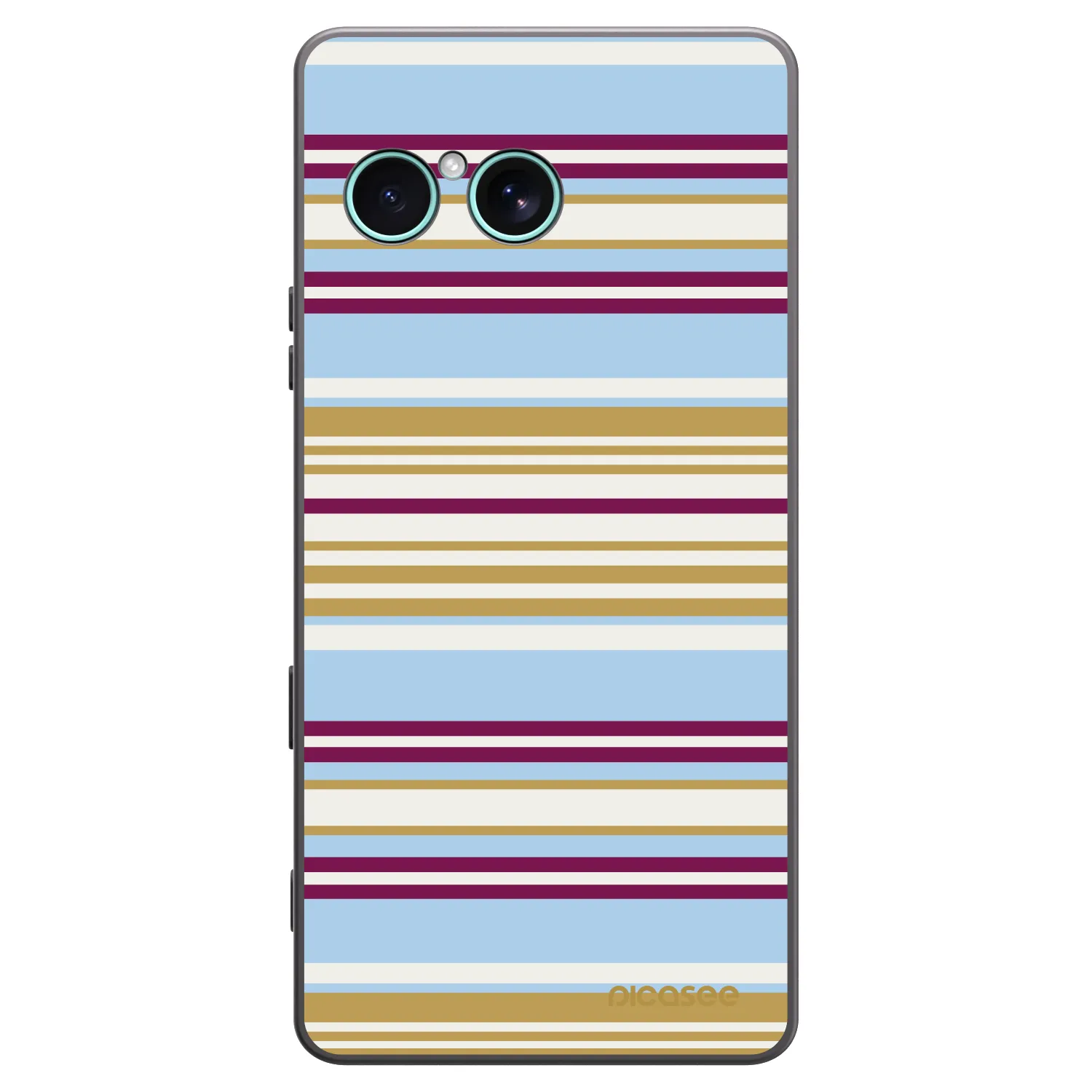 Picasee husă neagră din silicon pentru Sony Xperia 10 VII - Souvenir