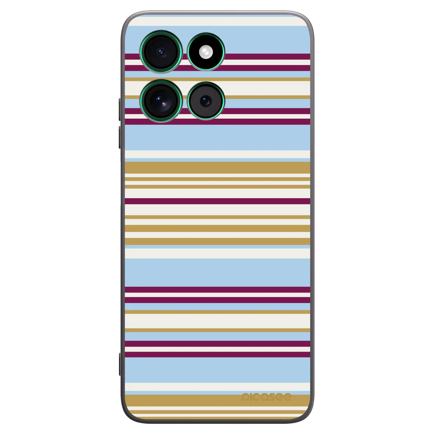 Picasee husă neagră din silicon pentru Motorola Moto G57 Power - Souvenir
