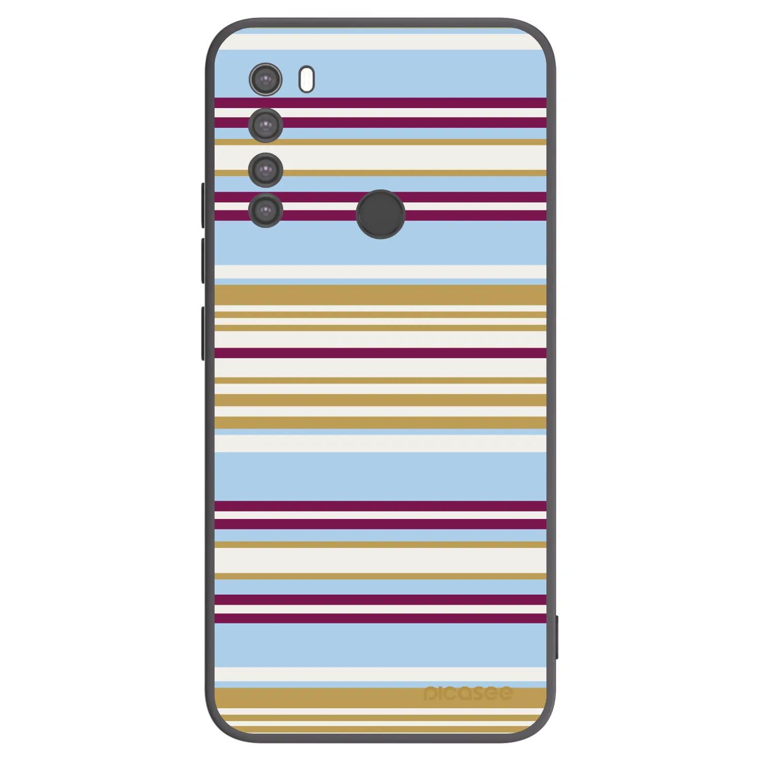 Picasee husă neagră din silicon pentru Xiaomi Redmi Note 8 - Souvenir
