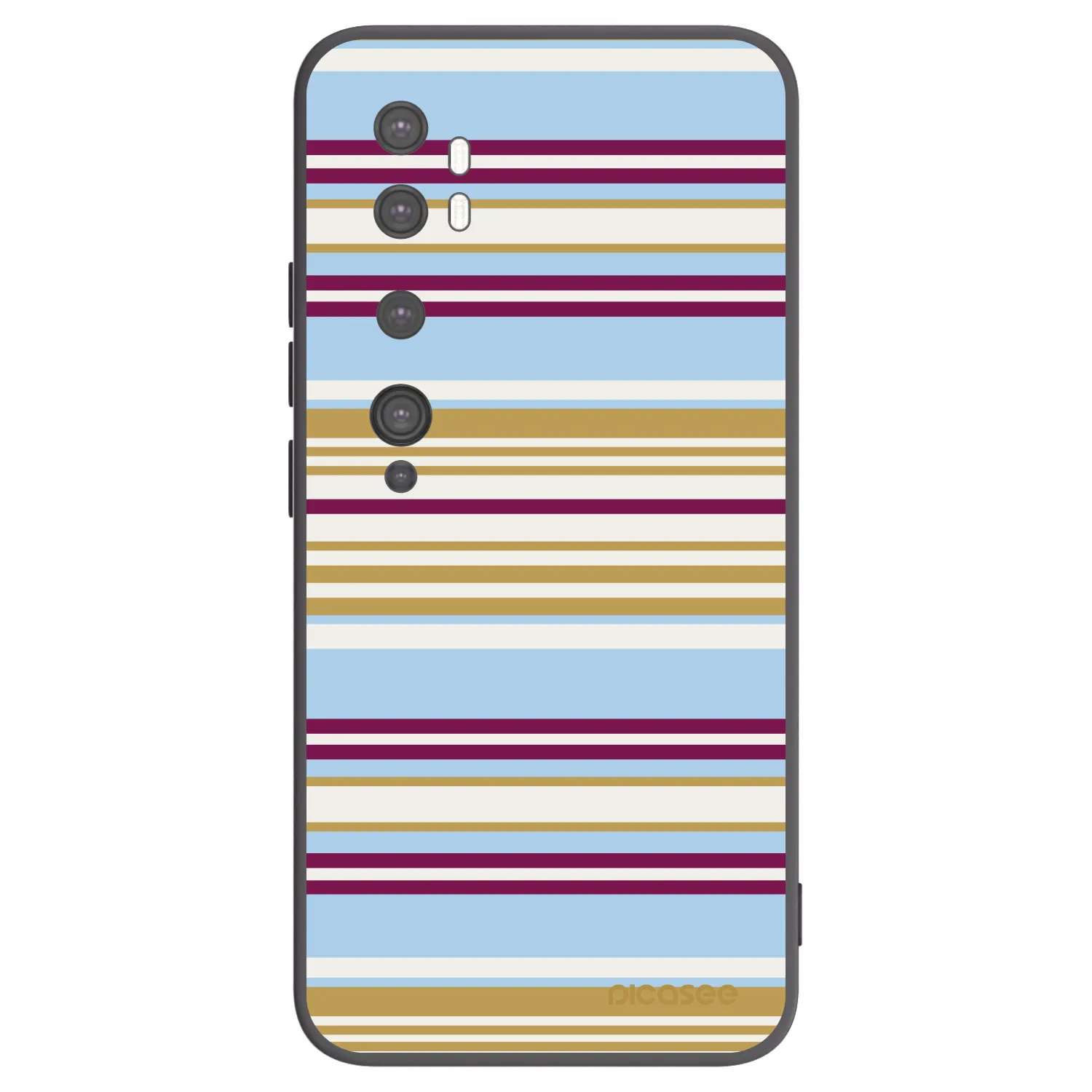 Picasee husă neagră din silicon pentru Xiaomi Mi Note 10 (Pro) - Souvenir