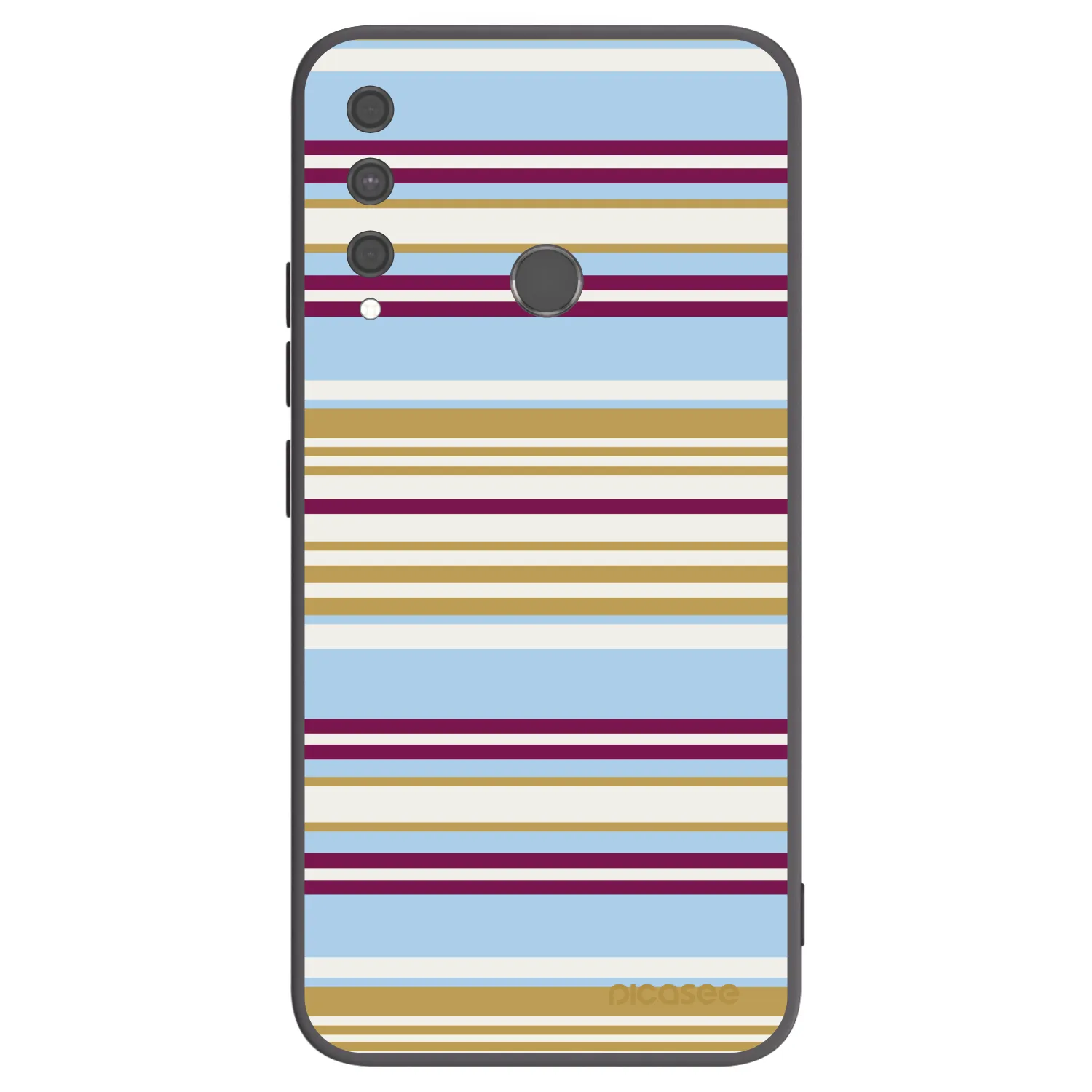Picasee husă neagră din silicon pentru Huawei P40 Lite E - Souvenir