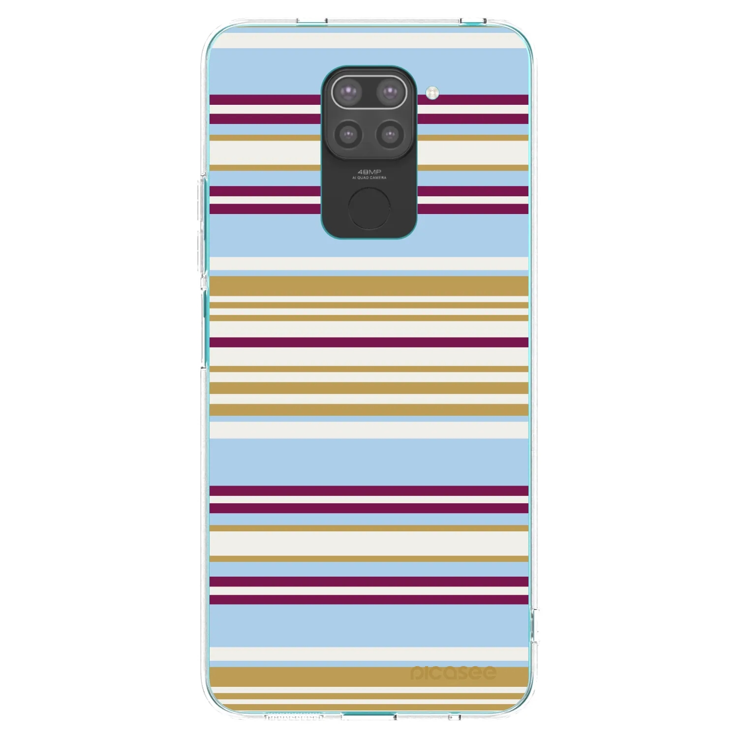 Picasee husă neagră din silicon pentru Xiaomi Redmi Note 9 - Souvenir