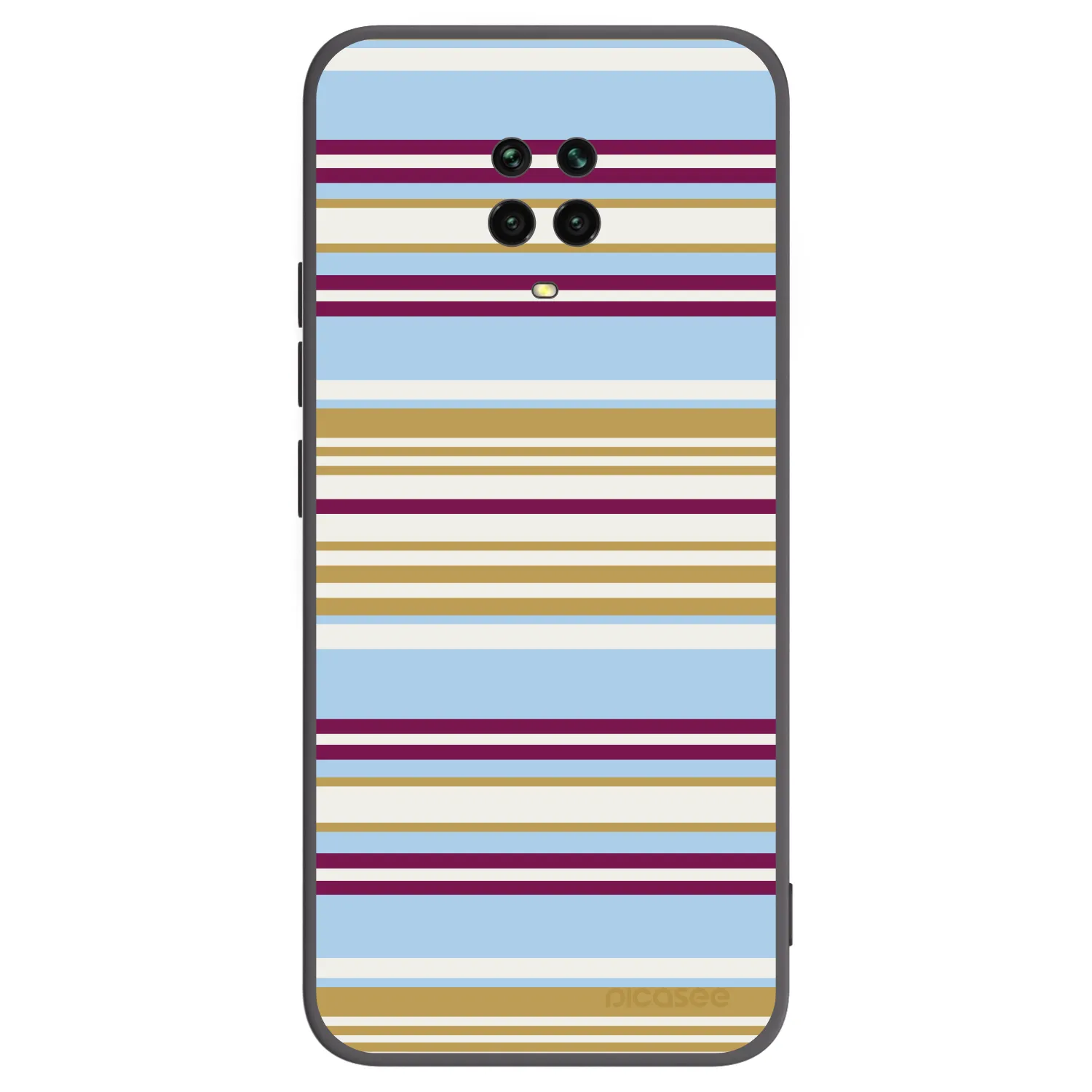 Picasee husă neagră din silicon pentru Xiaomi Redmi Note 9S - Souvenir