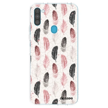 Picasee husă transparentă din silicon pentru Samsung Galaxy M11 - Feather 2