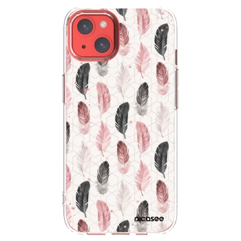 Picasee husă transparentă din silicon pentru Apple iPhone 13 - Feather 2