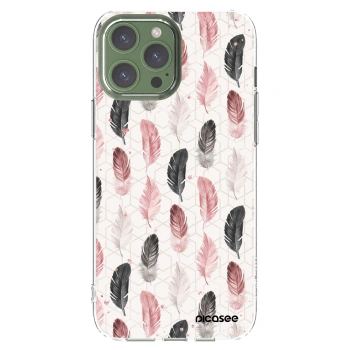 Picasee husă transparentă din silicon pentru Apple iPhone 13 Pro Max - Feather 2