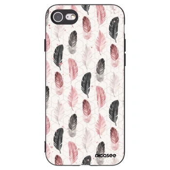 Picasee husă neagră din silicon pentru Apple iPhone SE 2022 - Feather 2