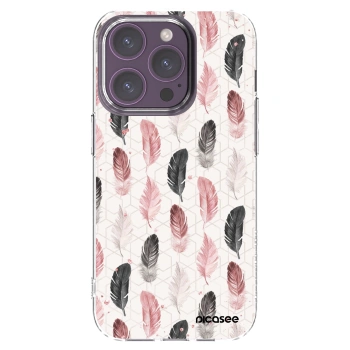 Picasee husă transparentă din silicon pentru Apple iPhone 14 Pro - Feather 2