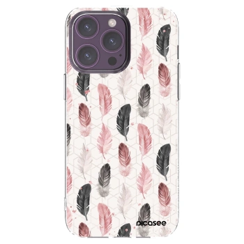 Picasee husă transparentă din silicon pentru Apple iPhone 14 Pro Max - Feather 2