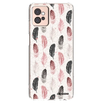 Picasee husă transparentă din silicon pentru Motorola Moto G32 - Feather 2