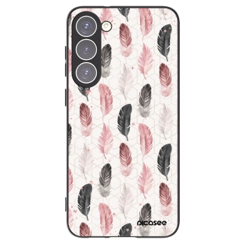 Picasee husă neagră din silicon pentru Samsung Galaxy S23+ 5G - Feather 2