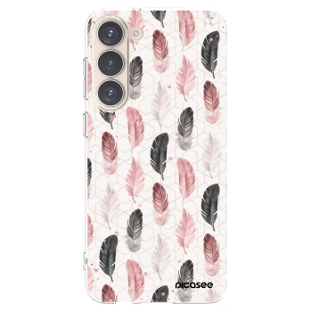 Picasee husă transparentă din silicon pentru Samsung Galaxy S23+ 5G - Feather 2
