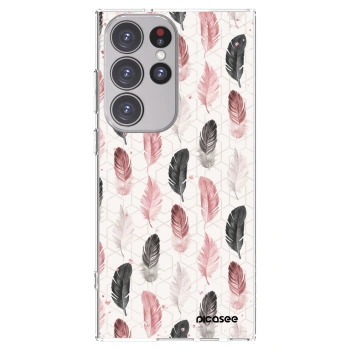 Picasee husă transparentă din silicon pentru Samsung Galaxy S23 Ultra 5G - Feather 2