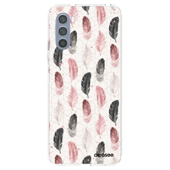 Picasee husă transparentă din silicon pentru Motorola Moto G62 - Feather 2