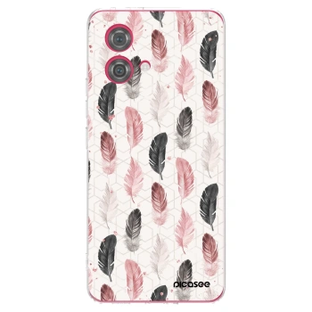 Picasee husă transparentă din silicon pentru Motorola Moto G84 5G - Feather 2