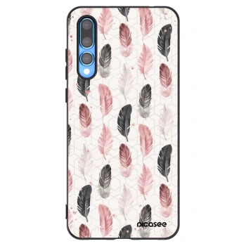 Picasee husă neagră din silicon pentru Huawei P20 Pro - Feather 2
