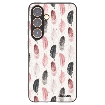 Picasee husă neagră din silicon pentru Samsung Galaxy S24 S921B 5G - Feather 2