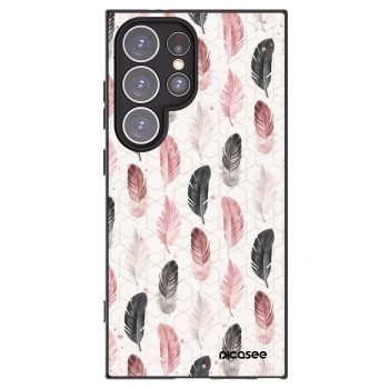 Picasee husă neagră din silicon pentru Samsung Galaxy S24 Ultra S928B 5G - Feather 2