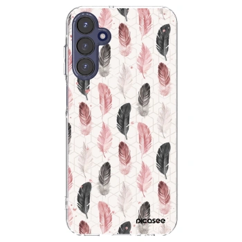 Picasee husă transparentă din silicon pentru Samsung Galaxy A15 A155F 4G - Feather 2