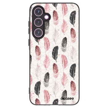 Picasee husă neagră din silicon pentru Samsung Galaxy A35 5G A356B - Feather 2