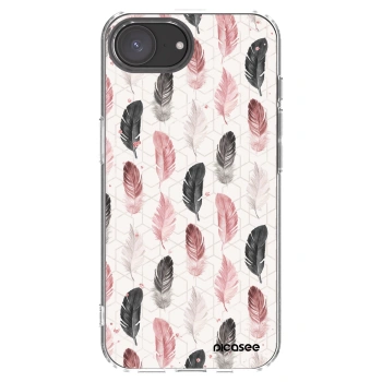 Picasee husă transparentă din silicon pentru Apple iPhone 16e - Feather 2
