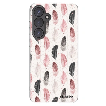 Picasee husă transparentă din silicon pentru Samsung Galaxy S24 FE S721B - Feather 2
