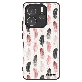 Picasee husă neagră din silicon pentru Xiaomi Redmi Note 14 4G - Feather 2